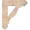 Ekena Millwork Funston Arts & Crafts Smooth Bracket, Douglas Fir, 5 1/2"W x 26"D x 30"H BKT06X26X30FST03SDF - alternate 2